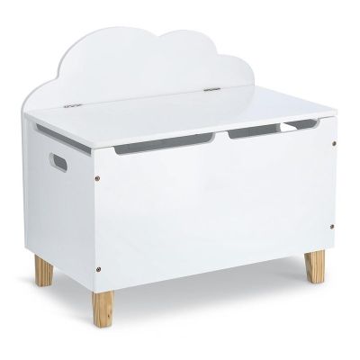 Kinder-Truhe Cloud 60x34,5x56cm Weiß