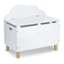 Kinder-Truhe Cloud 60x34,5x56cm Weiß