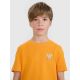 4. Jungen-T-Shirt mit normalem Aufdruck 4F 4FJRSS25TTSHM2642-70S