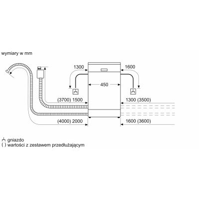 12. BOSCH SMH4HVX11E Einbaugeschirrspüler, vollintegriert, 60 cm, Vario-Schiebescharniere