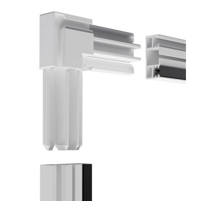 49. Moskitonetzfenster Aluminium 100x120 Braun Plus