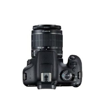 3. Canon EOS 2000D BK 18-55 IS II EU26 SLR-Kamera-Kit (24,1 MP CMOS, 6000 x 4000 px, Schwarz)