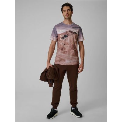 4. Herren-T-Shirt mit Aufdruck, regulär, Größe 4F 4FRSS26TTSHM4229-83A