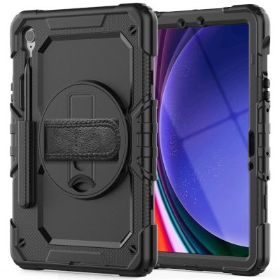 8. Tech-Protect Solid360 Hülle für Samsung Galaxy Tab S9 FE 10,9" X510 / X516B - Schwarz