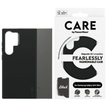 CARE by PanzerGlass Fashion QI Case Samsung Galaxy S24 Ultra - Schwarz