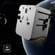11. SBS Reiseadapter 2xUSB-C 1xUSB-A Universal - Weiß