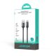 2. Joyroom S-A62 Lively Series 3A Schnelllade-Datenkabel (USB-A auf Typ-C) 1,2 m – Schwarz