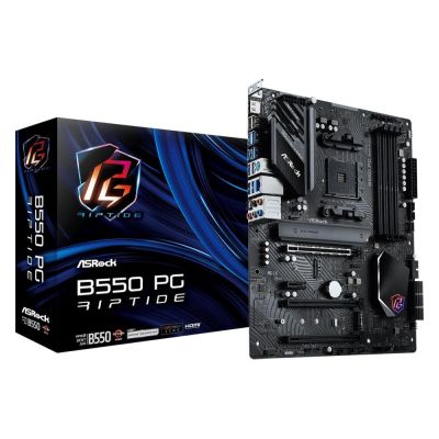 9. Asrock B550 PG Riptide AMD B550 Sockel AM4 ATX