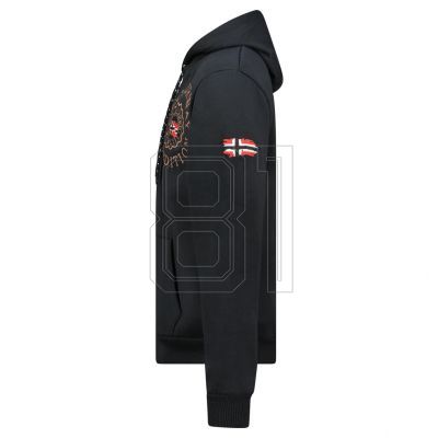 3. Geographical Norway Geganto DB 100 M Sweatshirt WZ3024H/GN-Schwarz