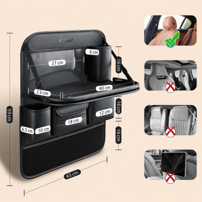 8. Tech-Protect UCA100 Auto-Organizer, Schwarz