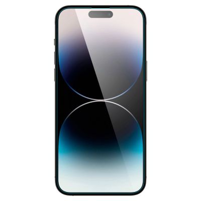 4. Spigen Glas.tR EZ Fit gehärtetes Glas für iPhone 14 Pro - 2 Stk.