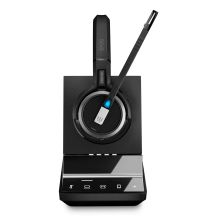 EPOS IMPACT SDW 5065 – Kabelloses Headset mit Kopfbügel für Büro/Callcenter (EU/UK/AUS), Schwarz