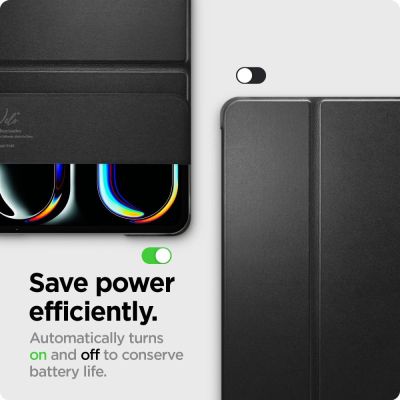 10. Spigen Smart Fold iPad Pro 13" 2024 Hülle - Schwarz