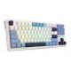 8. REDRAGON K728WBB-RGB-PRO Antonium Pro Tastatur USB + RF Wireless + Bluetooth Weiß, Blau