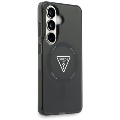 4. Guess IML Gradient Triangle MagSafe Hülle für Samsung Galaxy S26 - Schwarz