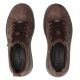 6. Damen-Plateauschuhe aus braunem Leder, Modell Filippo 6246