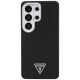 3. Guess Fixed Glitter Triangle MagSafe Hülle für Samsung Galaxy S26 Ultra – Schwarz