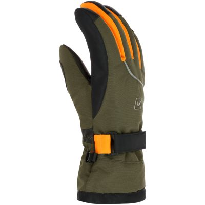 Kinder-Skihandschuhe VIKING Slider Ski Kids grün-orange