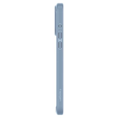 11. Spigen Crystal Hybrid-Hülle für iPhone 15 Pro Max – transparent und blau