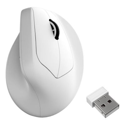 2. Keychron M5 Universalmaus für Rechtshänder, kabellos (RF), Bluetooth, USB Typ-C, optischer Sensor, 30.000 DPI
