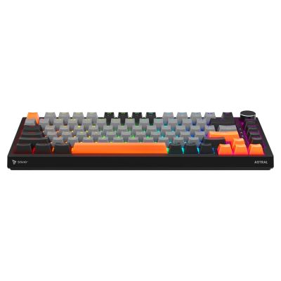 10. SAVIO MAGNETISCHE TASTATUR ASTRAL SCHWARZ OUTEMU WEISS JADE RGB 3 TASTENKAPPEN FARBEN