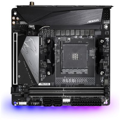 8. Gigabyte B550I AORUS PRO AX Mainboard AMD B550 AM4 Sockel Mini-ITX