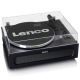 18. Lenco LS-430BK Plattenspieler mit Riemenantrieb, Schwarz
