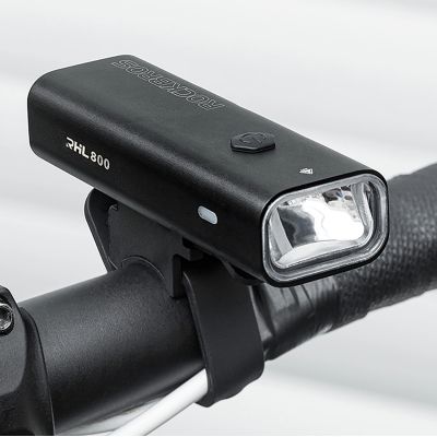 12. Rockbros 24710012001 Fahrrad-Frontlicht 800 lm + USB-C - USB-A-Kabel - Schwarz