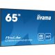 4. IIYAMA-Monitor 164,0 cm (65") LH6541UHS-B1AG 16:9 3xHDMI+USB IPS