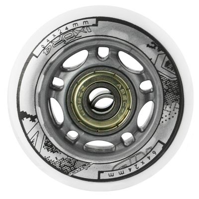 11. PU 64x24 82A WEISS (4 Stück) + ABEC-7 (8 Stück) NILS EXTREME SET