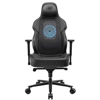 3. COUGAR CGR-ARP-BLB Universal-Gaming-Stuhl, gepolsterter Sitz, Schwarz, Orange