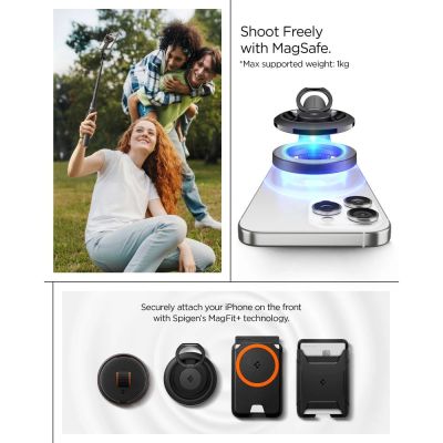 9. Spigen S582W Bluetooth-Selfie-Stick – Schwarz