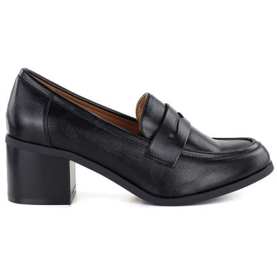 2. Schwarze Damen-Pumps mit hohem Absatz, Modell M.Daszyński MR2201D-3A