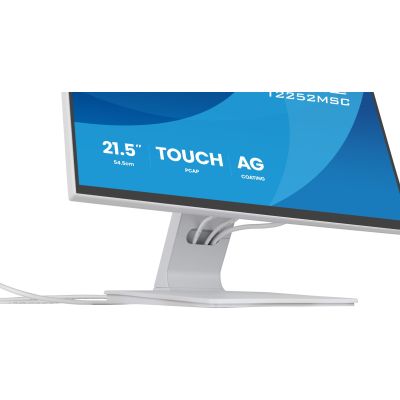 10. iiyama ProLite T2252MSC-W2AG Computermonitor 54,5 cm (21,4") 1920 x 1080 px Full HD LCD-Touchscreen Weiß