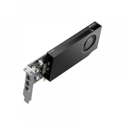 3. PNY NVIDIA A1000 8 GB GDDR6 128-Bit, Low Profile, PCIe 4.0 x8, Einzelsteckplatz, 4 x Mini DisplayPort 1.4a, 50 W, LP-Blende, 4 x mDP-zu-DP-Adapter, Einzelhandelspreis
