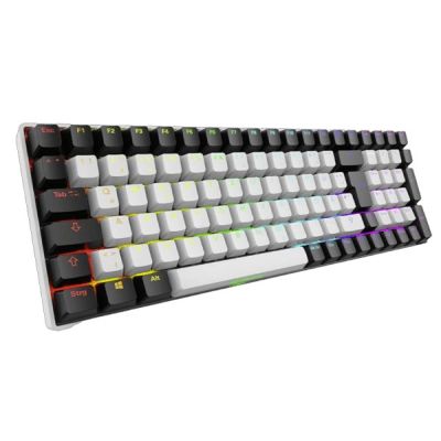 Sharkoon Gaming-Tastatur Skiller SGK50S2 PBT Schwarz und Gelb RGB