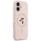 4. Karl Lagerfeld Silikon Karl&Choupette Ring MagSafe Case für iPhone 17 - Pink