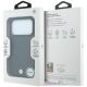 8. BMW Kevlar Metal Logo MagSafe Hülle für iPhone 18 Pro / 17 Pro – graphitfarben