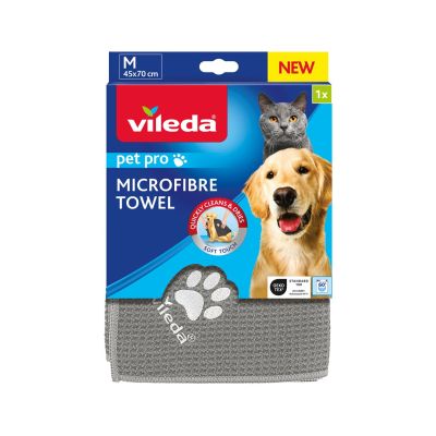 10. Vileda PET PRO M Mikrofaserhandtuch für Tiere