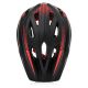 6. Meteor Lupus S Integral-Fahrradhelm 48-52 cm Schwarz/Rot