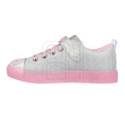 2. Skechers S Lights Twinkle Sparks Heather Magic Jr 314703L-GYPK shoes