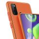 7. Dux Ducis Yolo elegantes Cover aus ökologischem Leder für Samsung Galaxy M30s orange