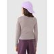 3. Langarmshirt Slim Smooth Mädchen 4F 4FJRSS25TLONF505-83S