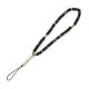 2. Guess Anhänger GUUSTPEARK Phone Strap schwarz/schwarz Heishi Beads