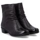 10. Damen-Ankle-Boots aus Leder mit Absatz, braun, gefüttert, Rieker Y0773-25