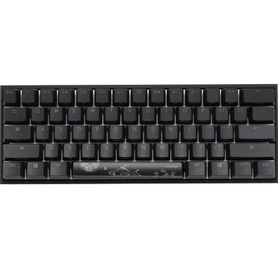 6. Ducky Mecha Mini-Tastatur Gaming USB Englisch Schwarz