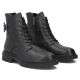 4. Schwarze Damen-Ankle-Boots aus Leder, Filippo DBT8018