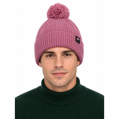 3. Unisex-Wintermütze mit Bommel 4F 4FWAW24ACAPU472-53S