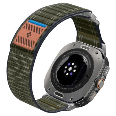 10. Spigen WBF0 Armband für Samsung Galaxy Watch Ultra 47 mm – Grün