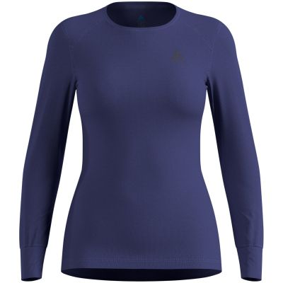 Odlo BL TOP Crew Neck S/S ACTIVE WARM Langarm Thermounterwäsche Größe M Blau